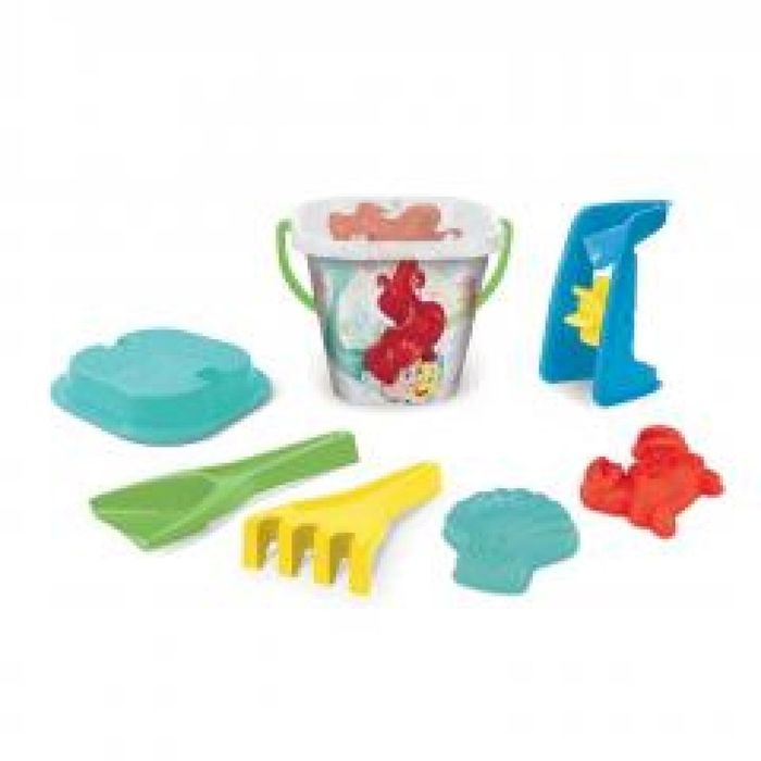 Komplet do piasku 7el Księżniczki siatka,178x208 mm