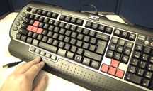Клавиатура A4Tech X7 G800V USB