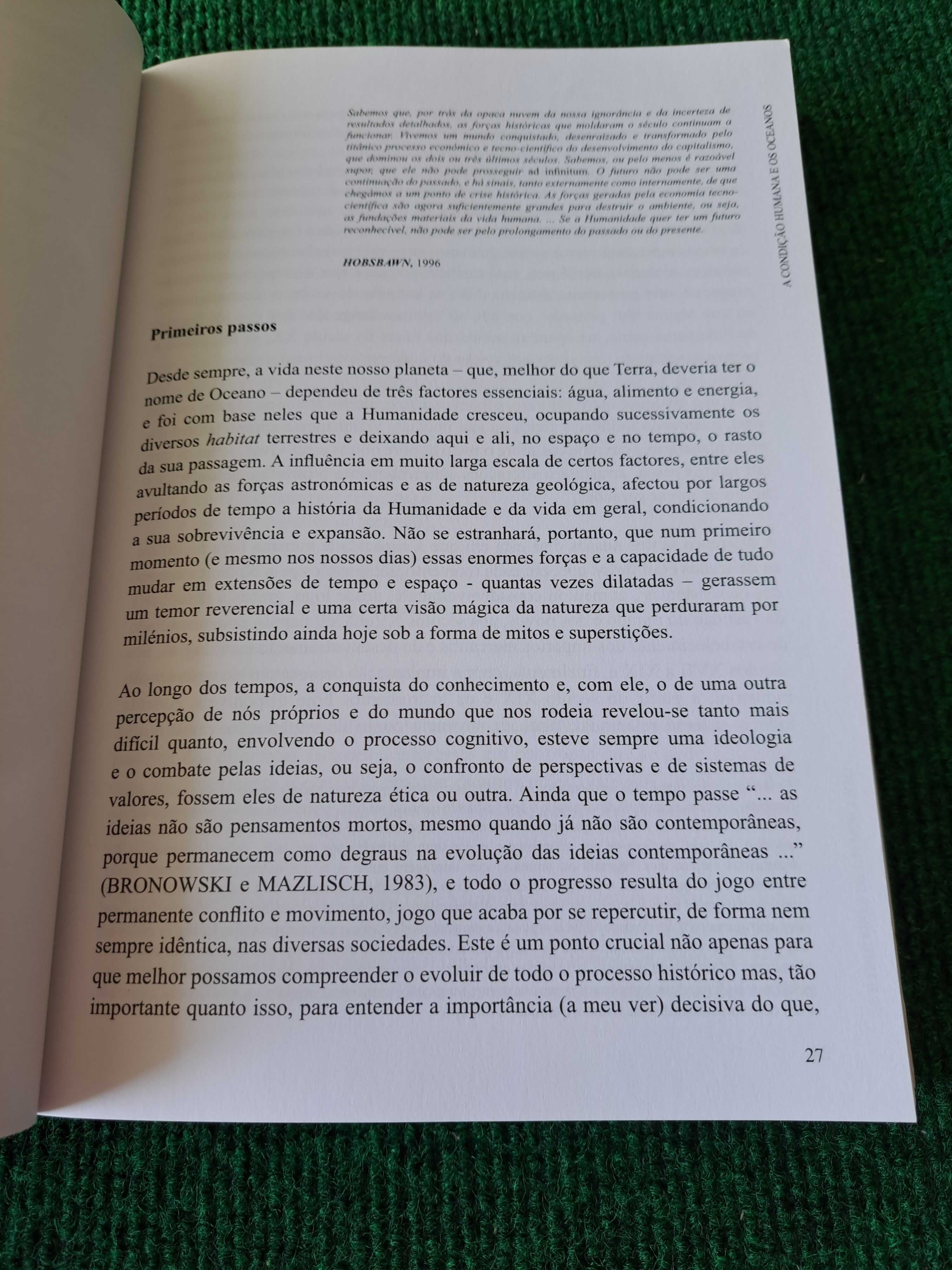 A Condição Humana e os Oceanos - Marcelo de Sousa Vasconcelos