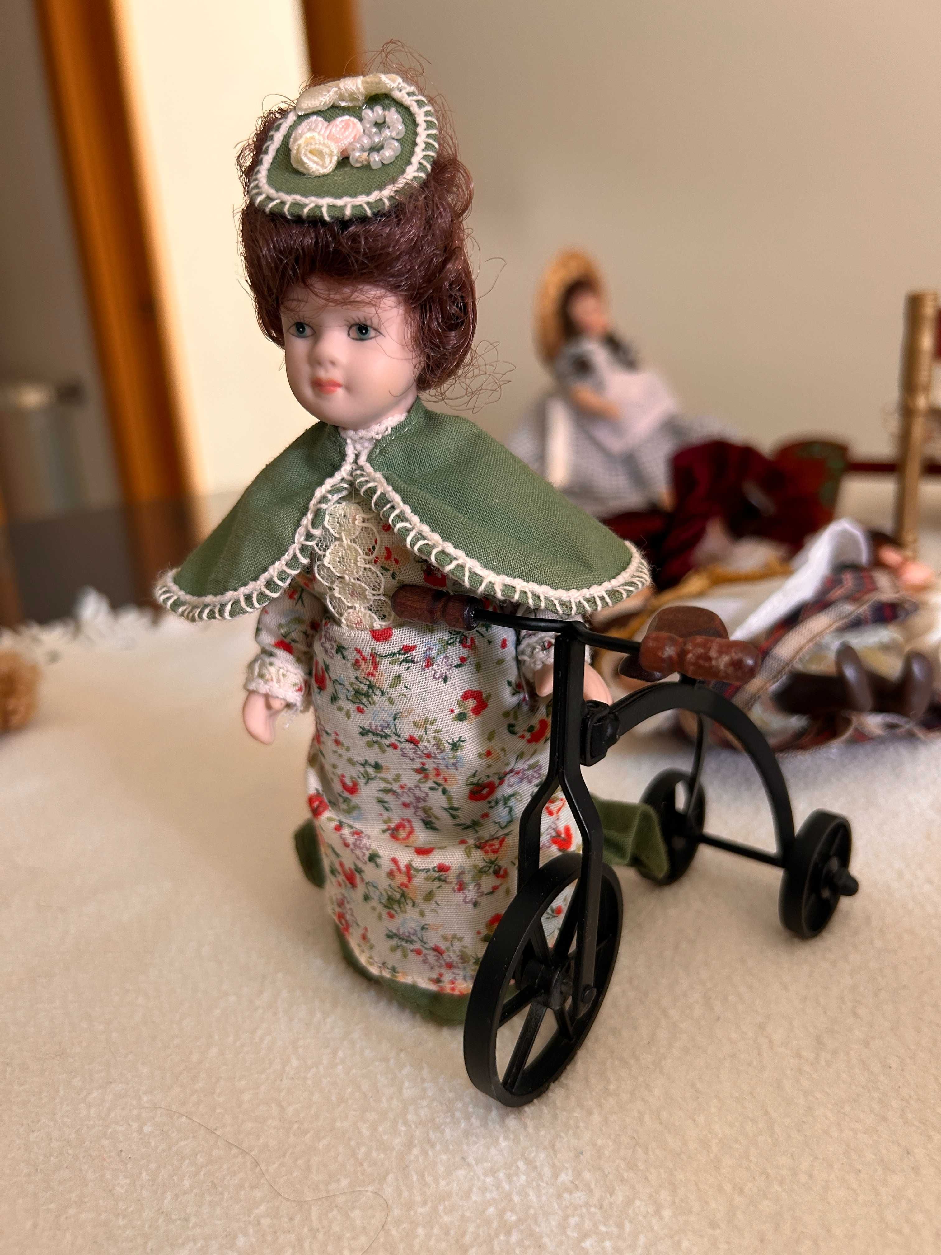 Coleção bonecas de porcelana