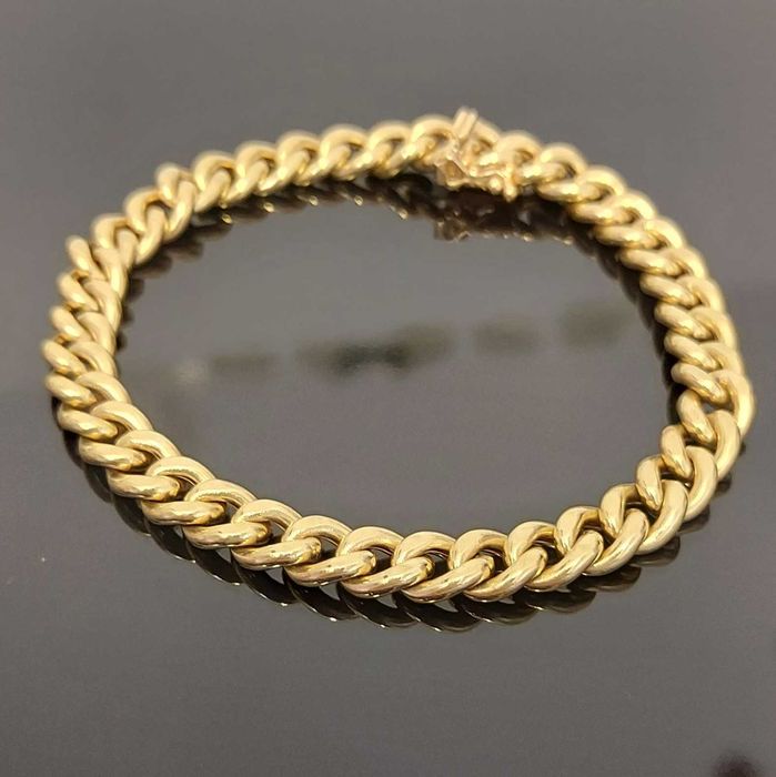 złota bransoletka pr 750