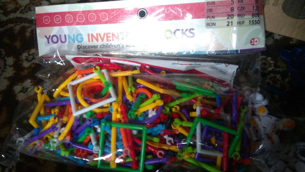 Zestaw klocki gra zrecznosciowa