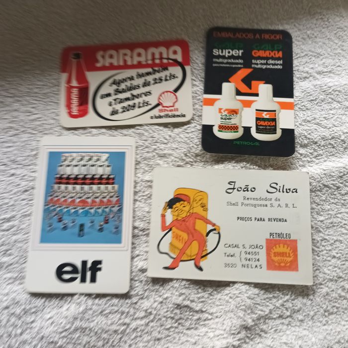 Calendários antigos ver fotos sff