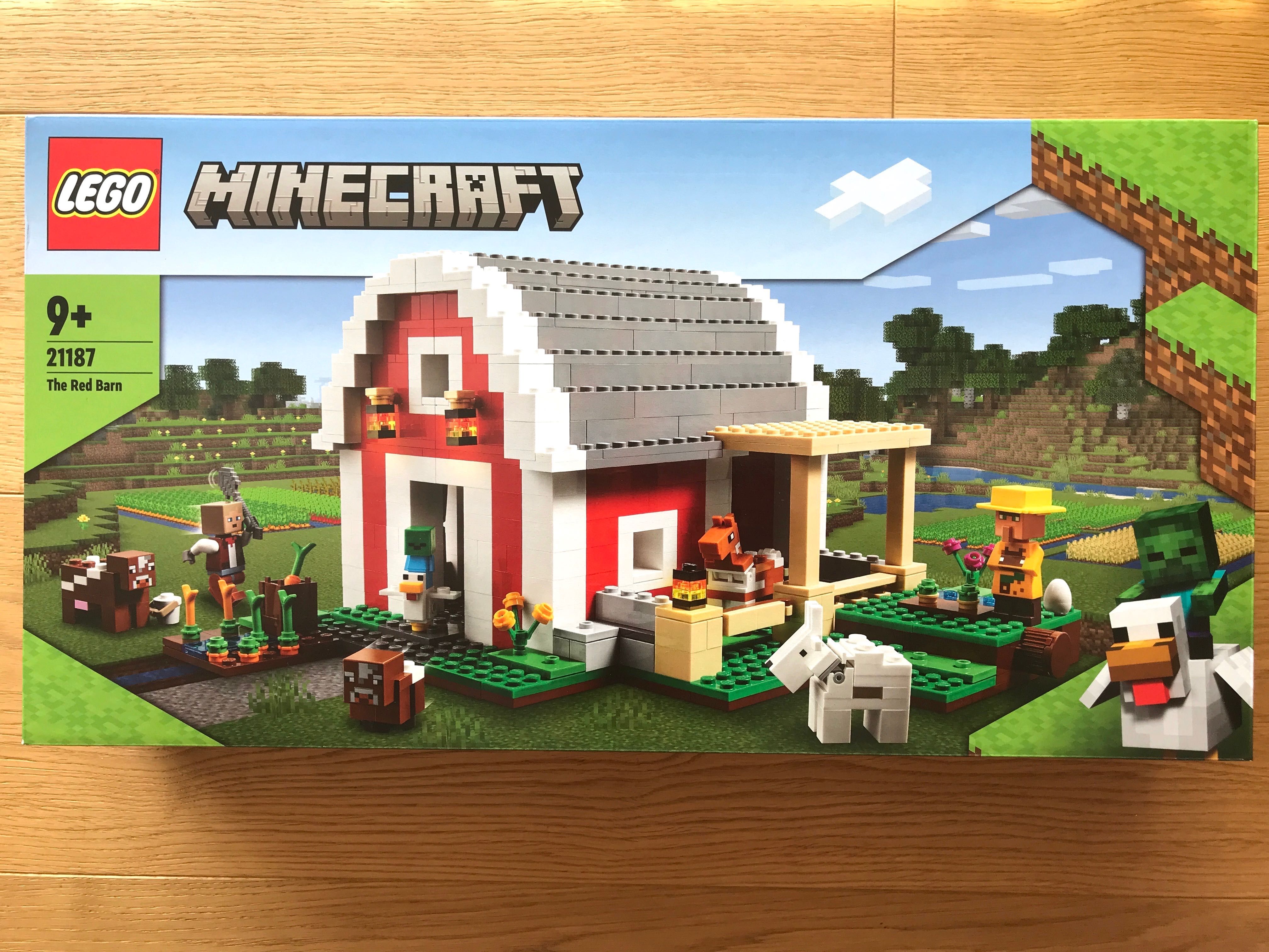 Klocki LEGO Minecraft 21187 Czerwona stodoła - NOWE