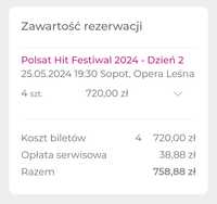 Bilety na koncert 25maja Sopot