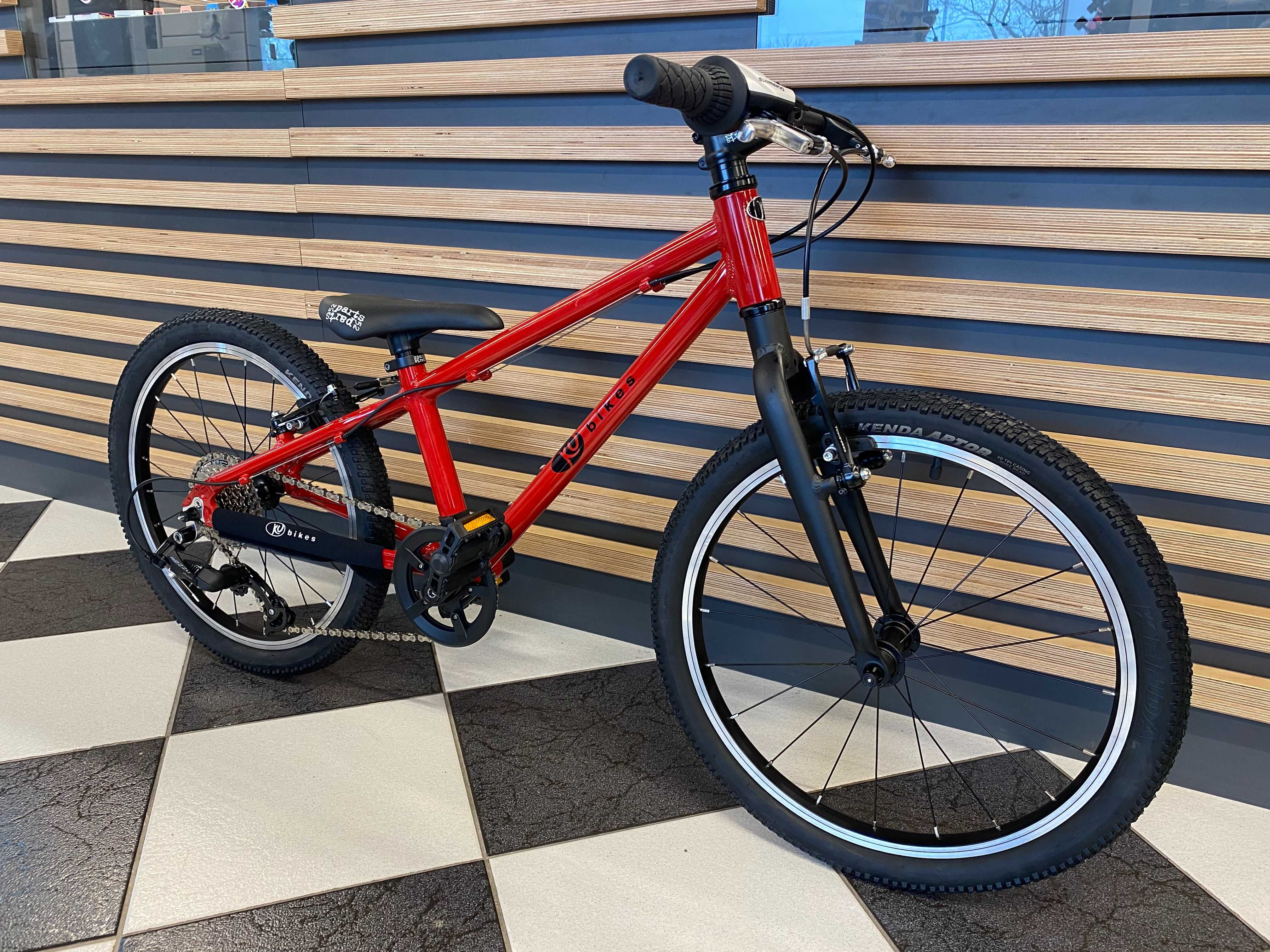 Rower dziecięcy KUBIKES 20S 20L Red czerwony 20 cali KRAKÓW