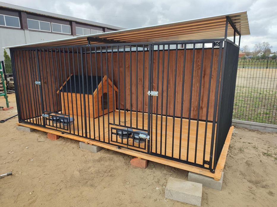 Kojce dla Psów klatki boxy schowki drewniane transport montaż w cenie