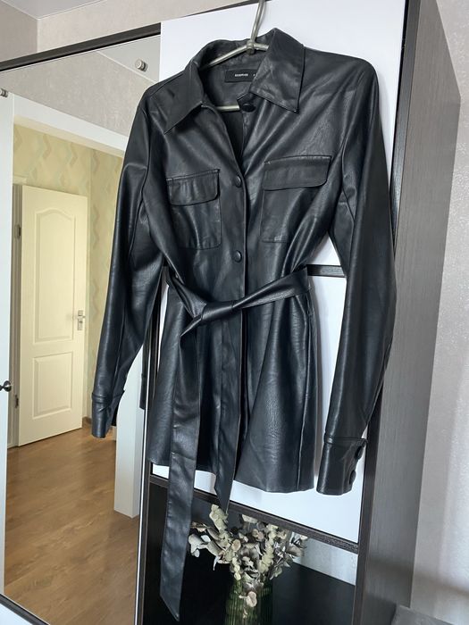 Піджак, шкіряний блейзер, жакет з штучної шкіри reserved