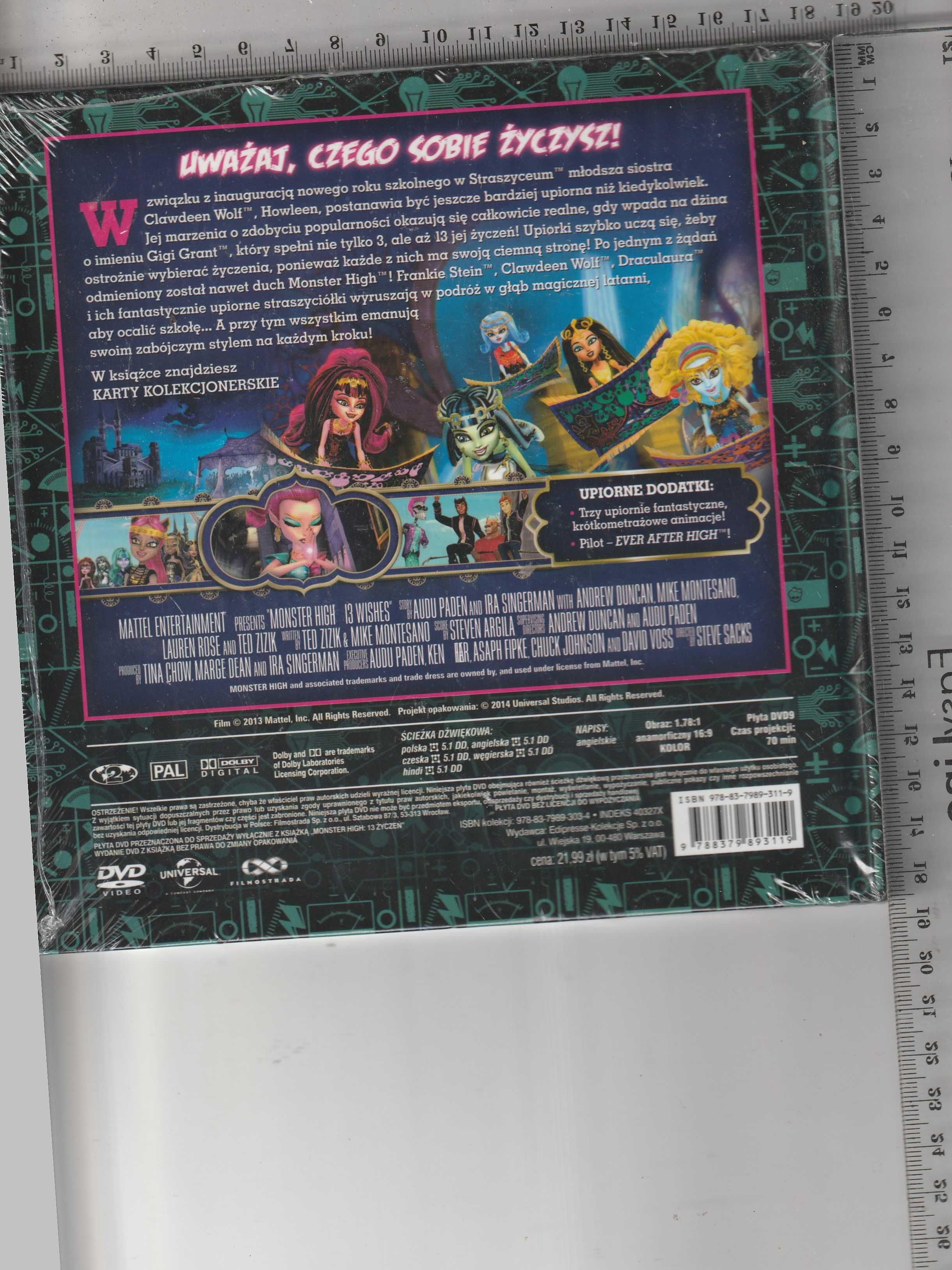 Monster High - 13 Życzeń DVD