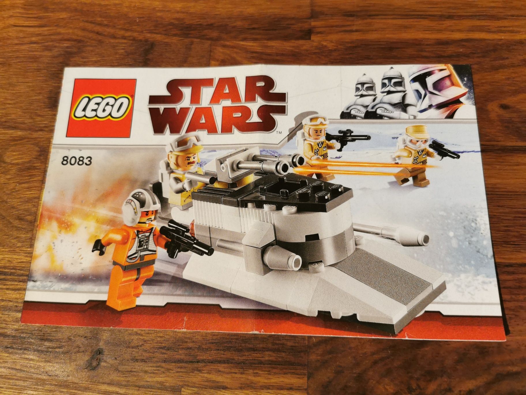 Lego Star Wars 8083 Wojenny Rebel Trooper kompletny