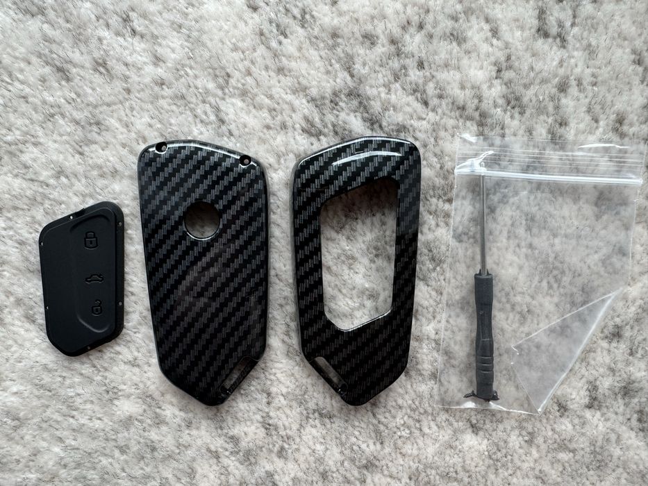 Etui na kluczyk Skoda VW Seat Cupra carbon