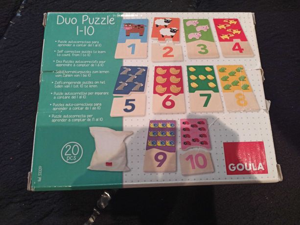 Duo Puzzle 1-10, Goula.