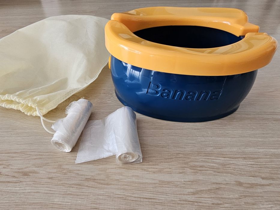 Bacio portátil Banana com sacos NOVO