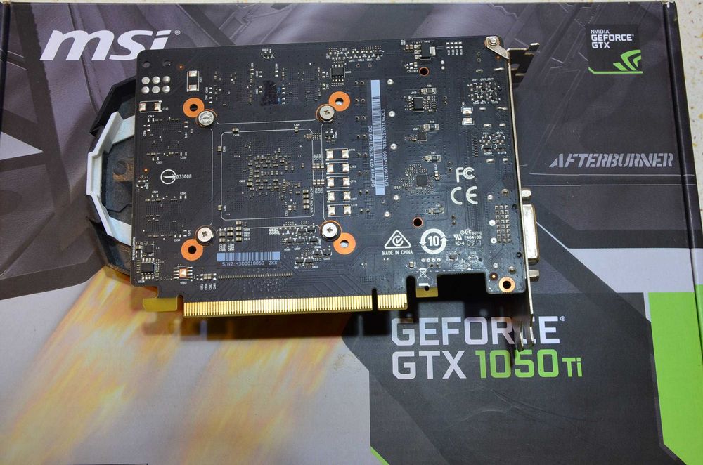 Karta Graficzna GeForce GTX 1050 Ti 4GB OC Edition (darmowa przesyłka)