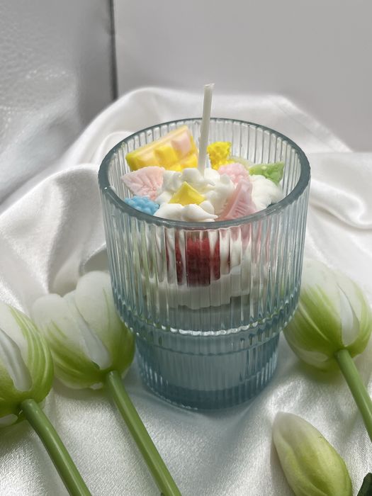 Świeczka z wosku sojowego o pięknym zapachu!