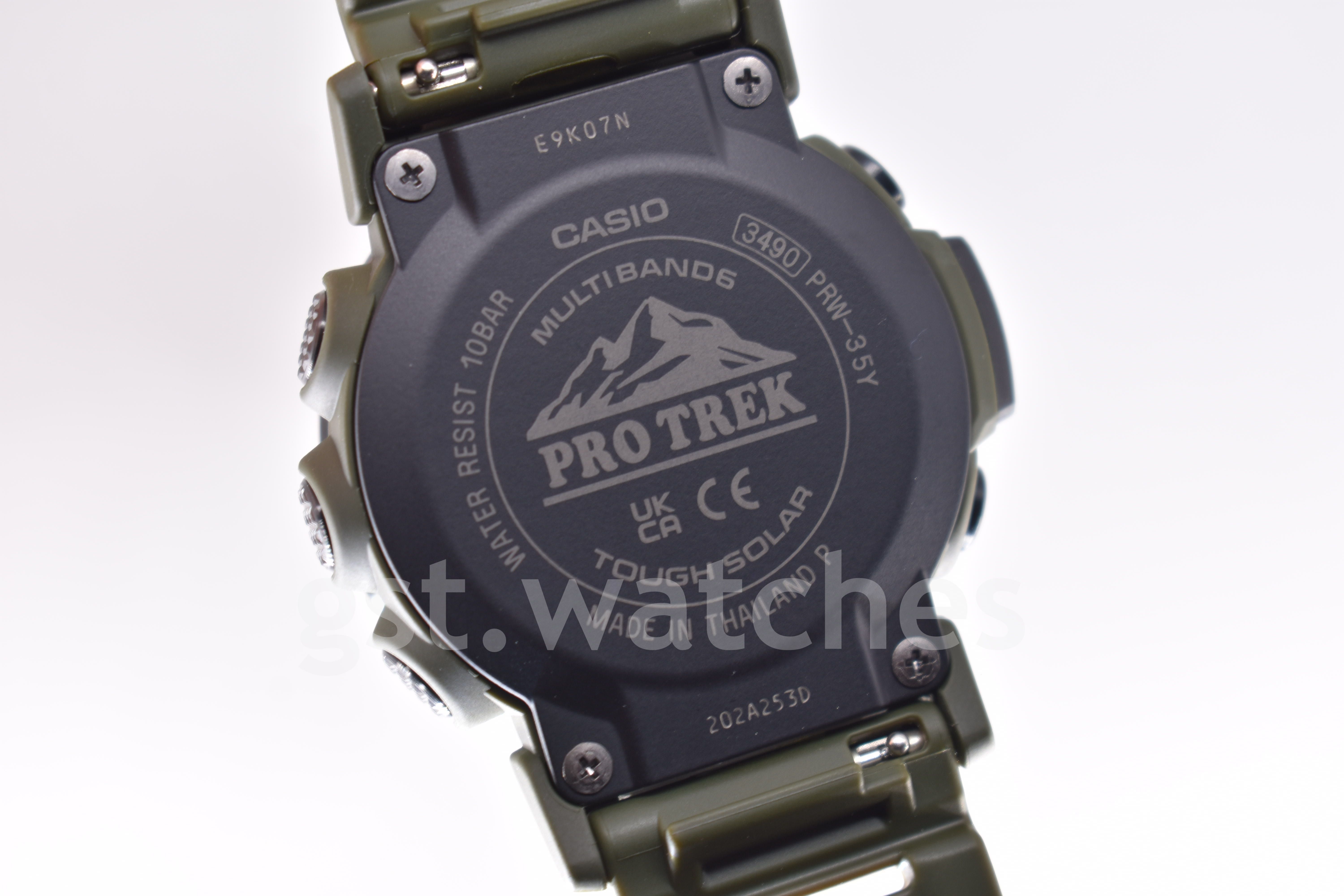 Casio Pro-Trek PRW-35Y-3B NEW ORIGINAL | Triple Sensor | Solar