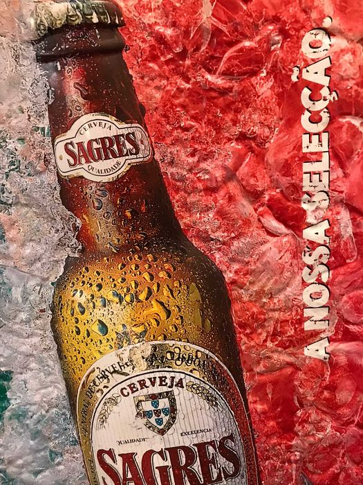 Sagres, cerveja, merchandising, publicidade do Euro 2004