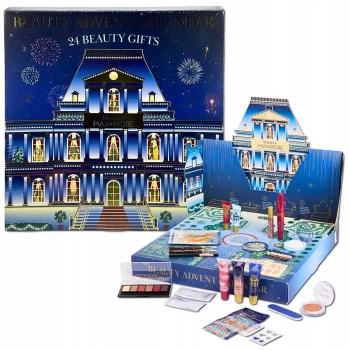 Kalendarz adwentowy Max&More zestaw 24 kosmetyków