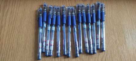 Набір гелевих синіх ручок 14 шт Mike gel 0,5
