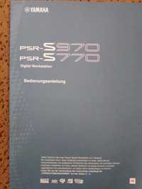 PSR-S970, PSR-S770. Podręcznik referencyjny po niemiecku , instrukcja