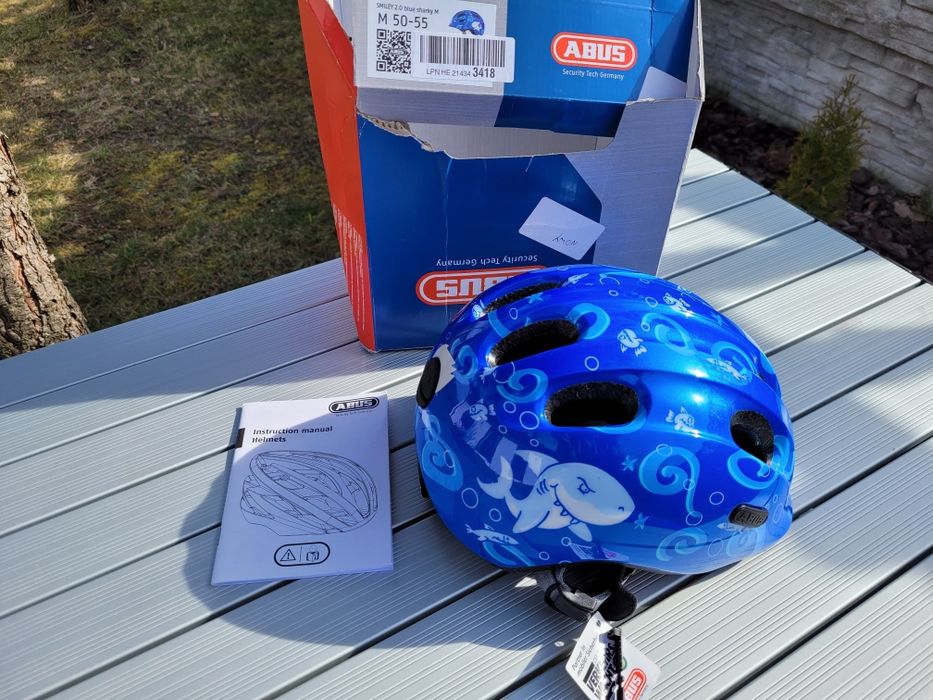 Kask rowerowy Abus Smiley 2.0 r. 50-55 cm