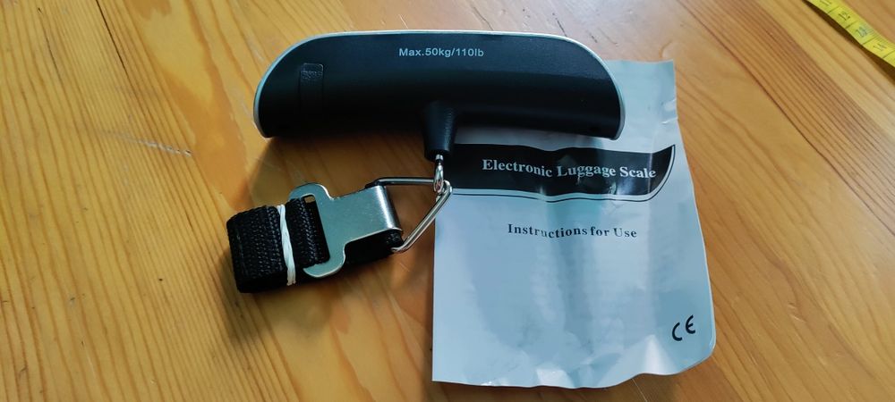 Balança electrónica para bagagem