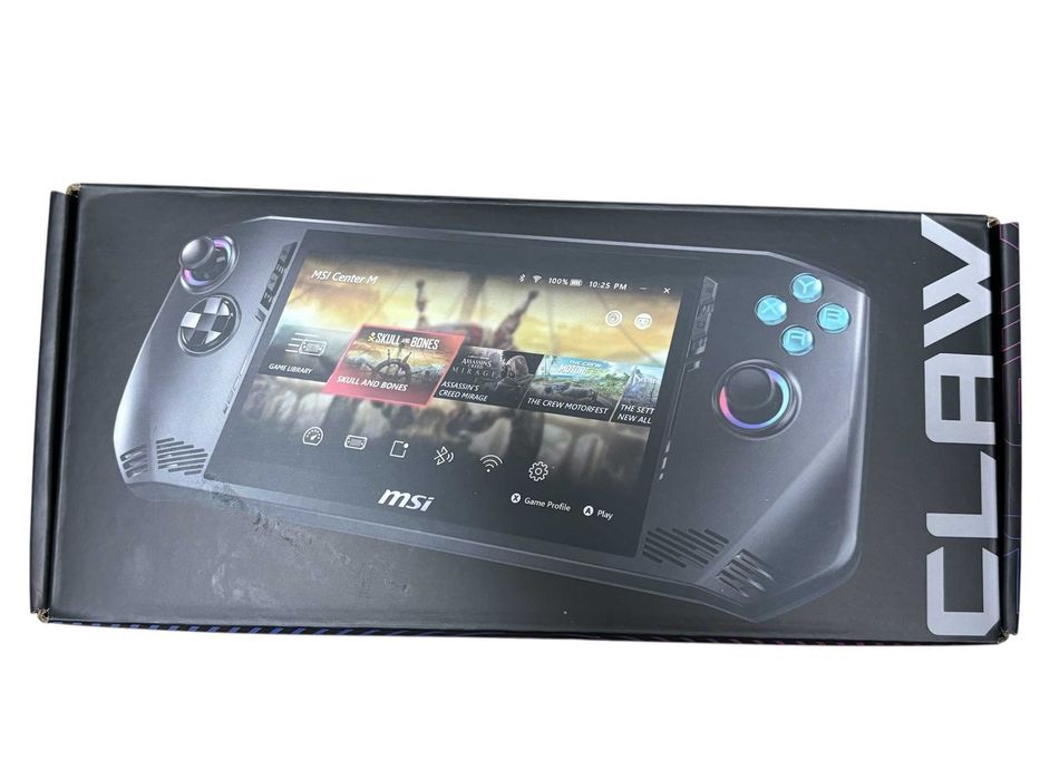 Konsola przenośna MSI Claw 7” FHD IPS Intel Ultra 7 155H Win 11 Home