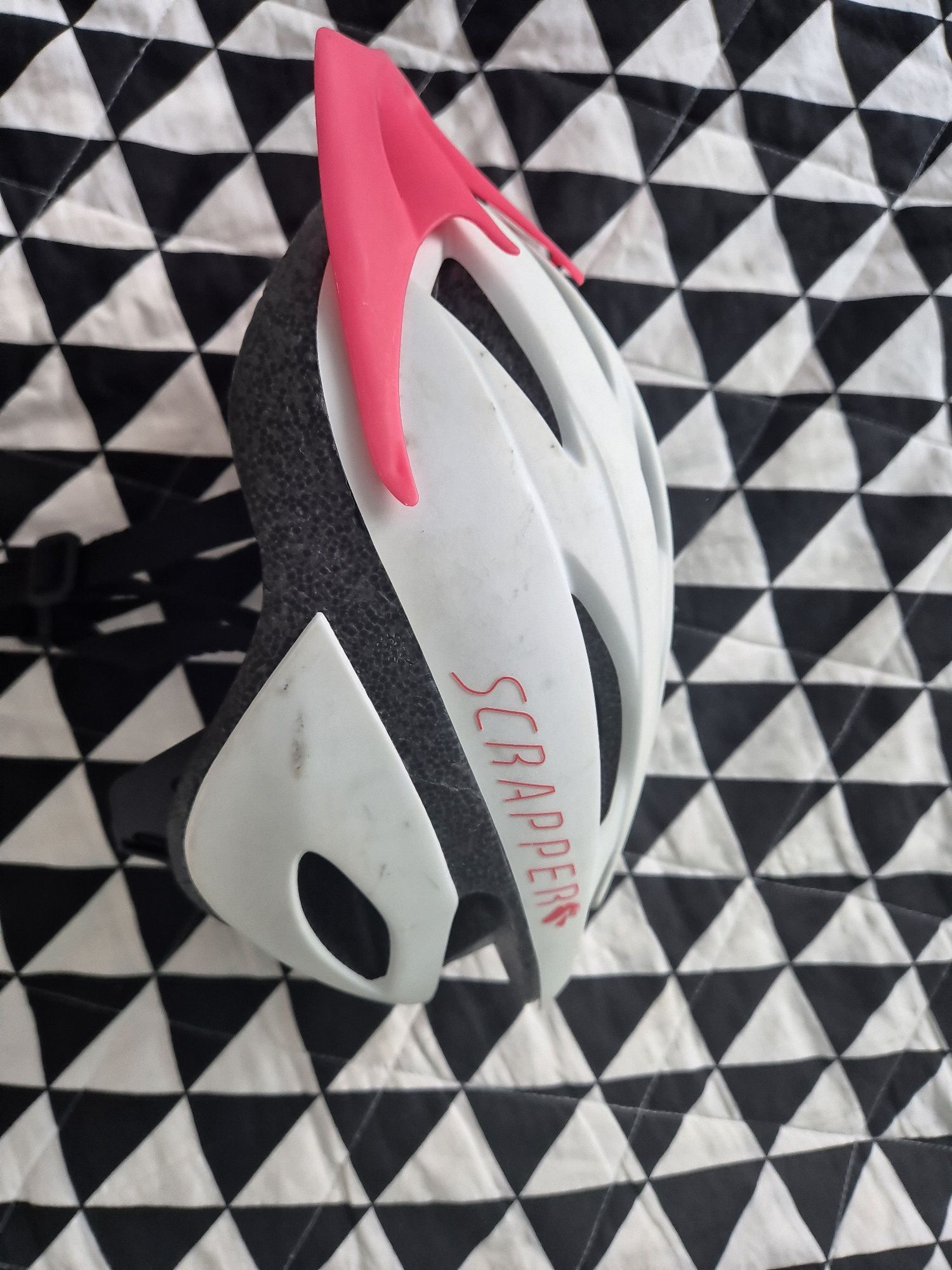 Scrapper decathlon kask rowerowy dziecięcy bdb  S 47-53cm