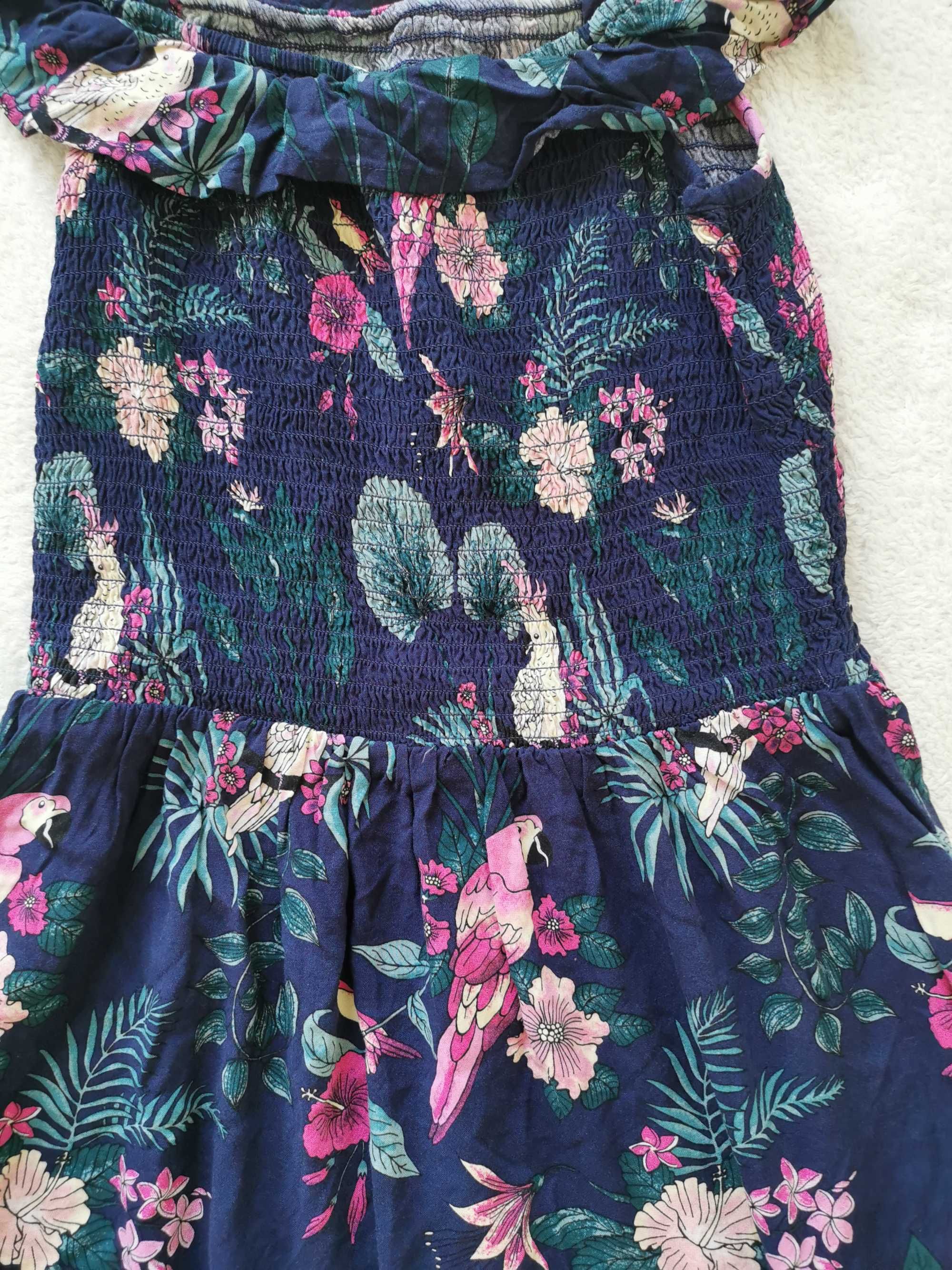 Sukienka urocza na lato, wiskoza H&M