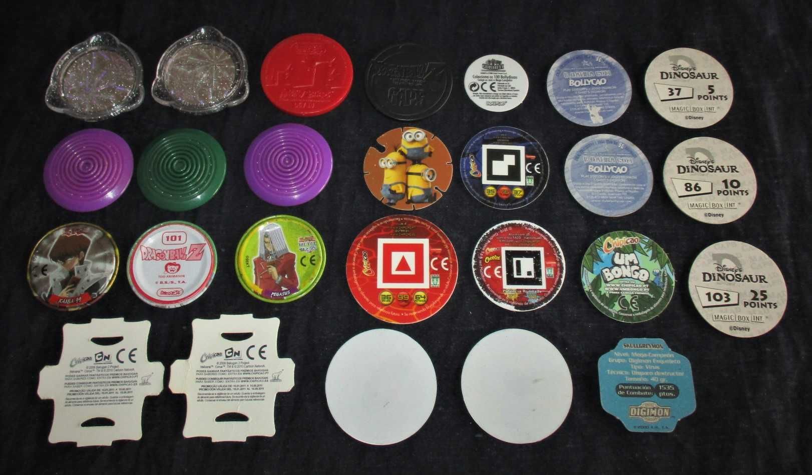 Tazos Várias colecções