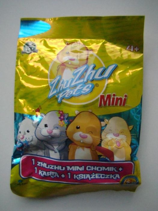 NOWY Zhu Zhu Pets Mini Chomik Figurka Niespodzianka TM Toys