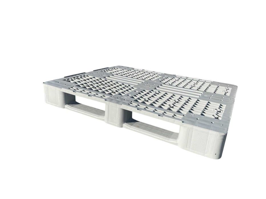 Używana paleta plastikowa ażurowa 120x100x15cm