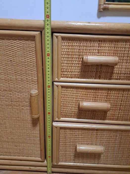 Zestaw ratanowy do przedpokoju