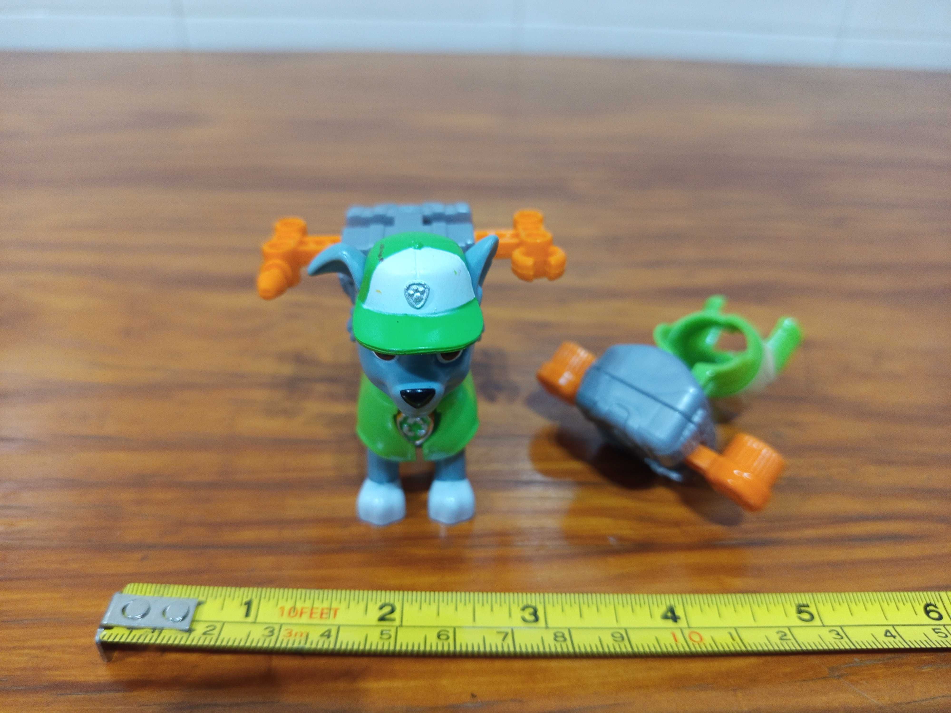 Figuras com acessórios patrulha pata