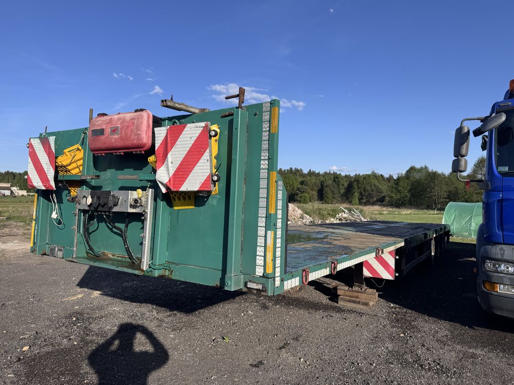 Naczepa telemega low deck rozciagana ES-GE