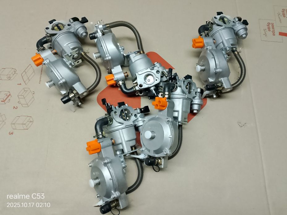 Карбюратор/газовый редуктор для генератора