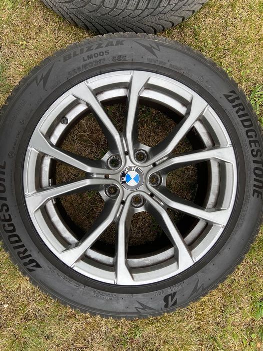 Oryginalne felgi BMW G20 - 17 cali używane + opony zimowe gratis