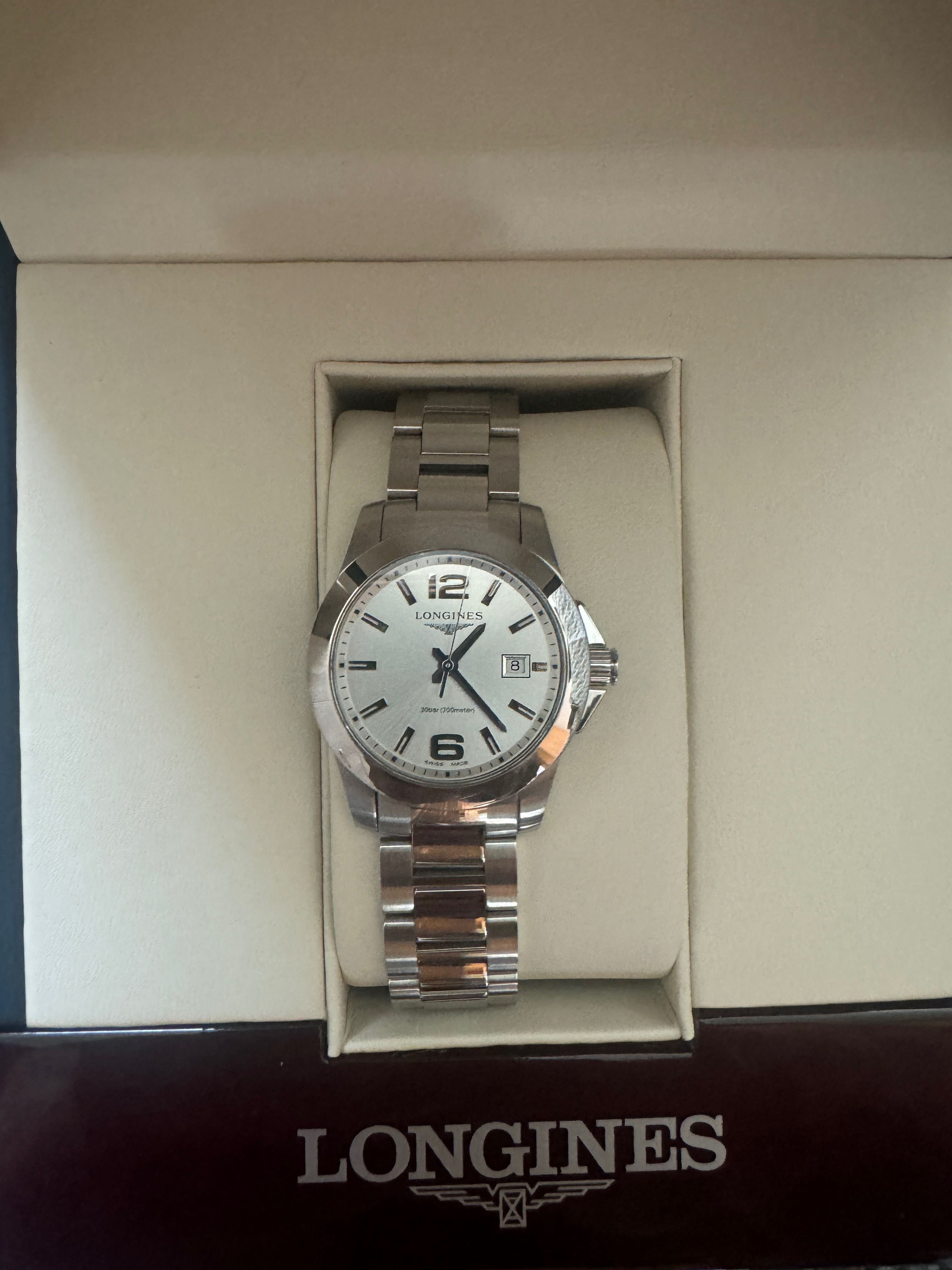 Zegarek nowy LONGINES CONQUEST, L3.376.4.76.6
