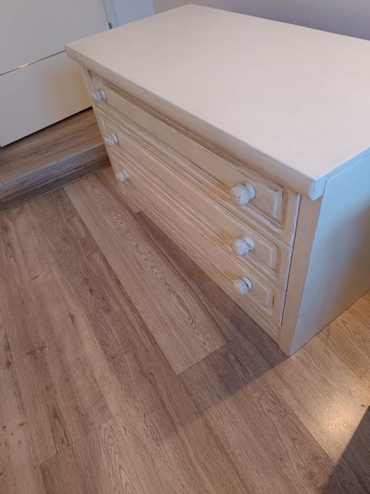 Komody dwie drewniane