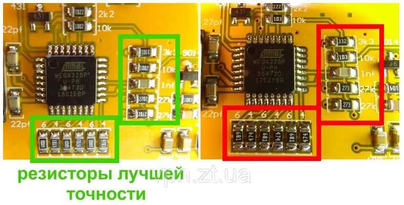 LCR-T4 РОС 1.13 rev.811 тестер напівпровідників, ESR, LCR atmega328P