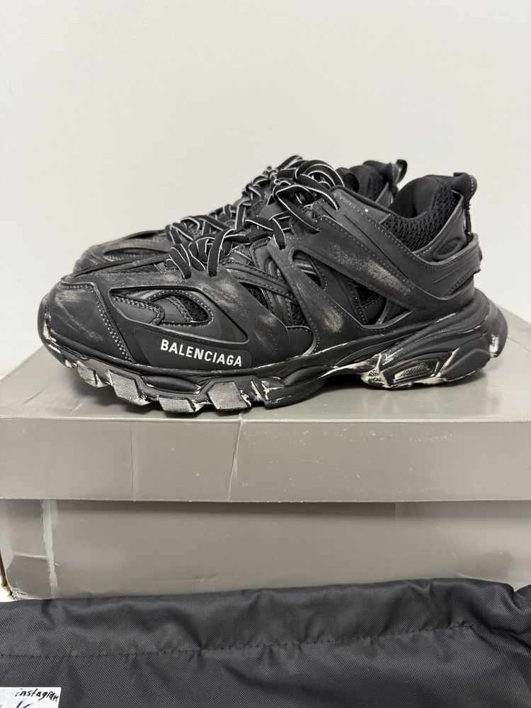 кроссовки  Balenciaga Track 1 Black dirty 43 44 runner rick owens