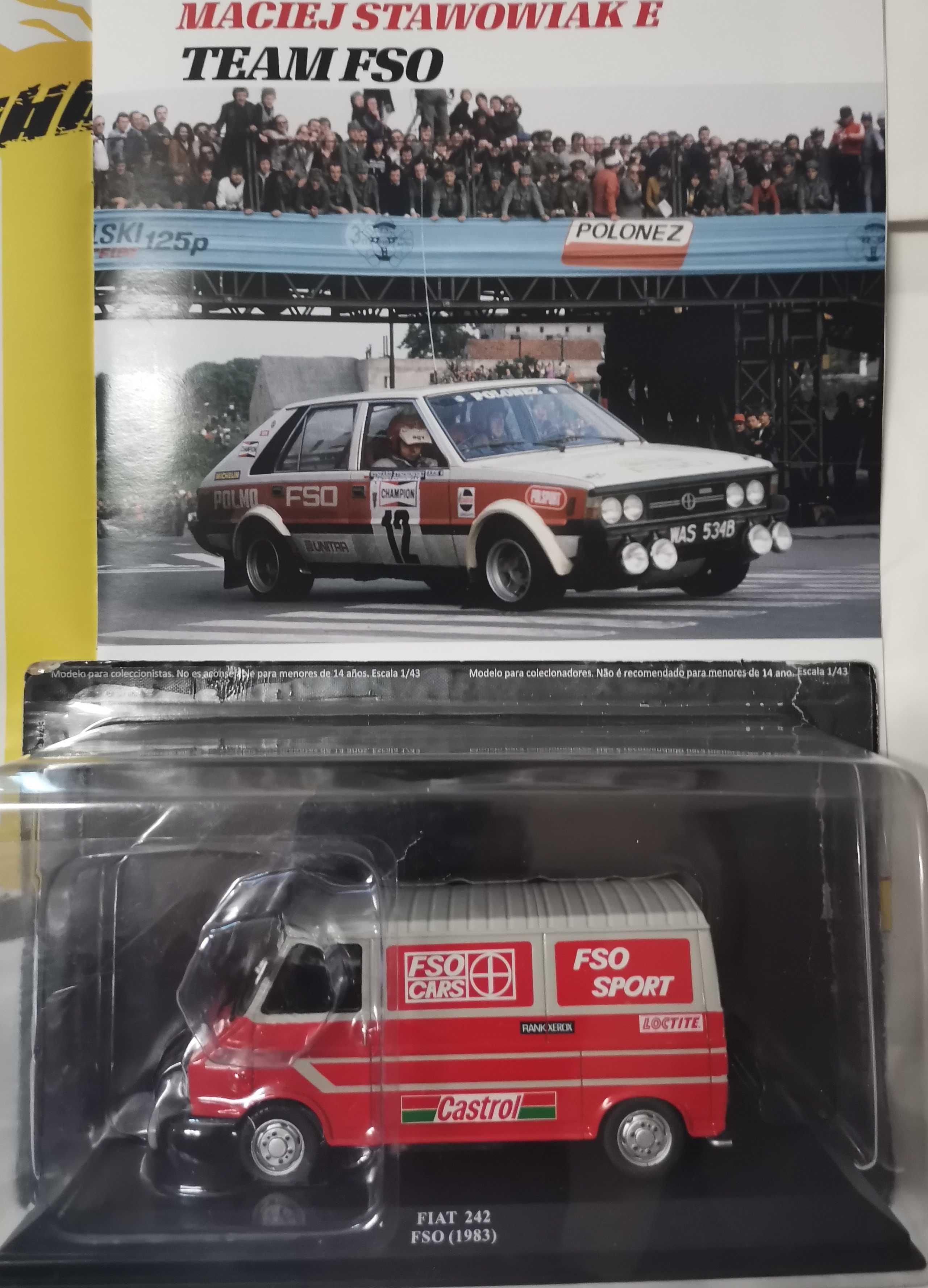 Fiat 242 - Team FSO sport Escala 1 :43