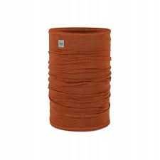 Chusta Buff Lightweight Merino Wool Bike Solid Cinnamon