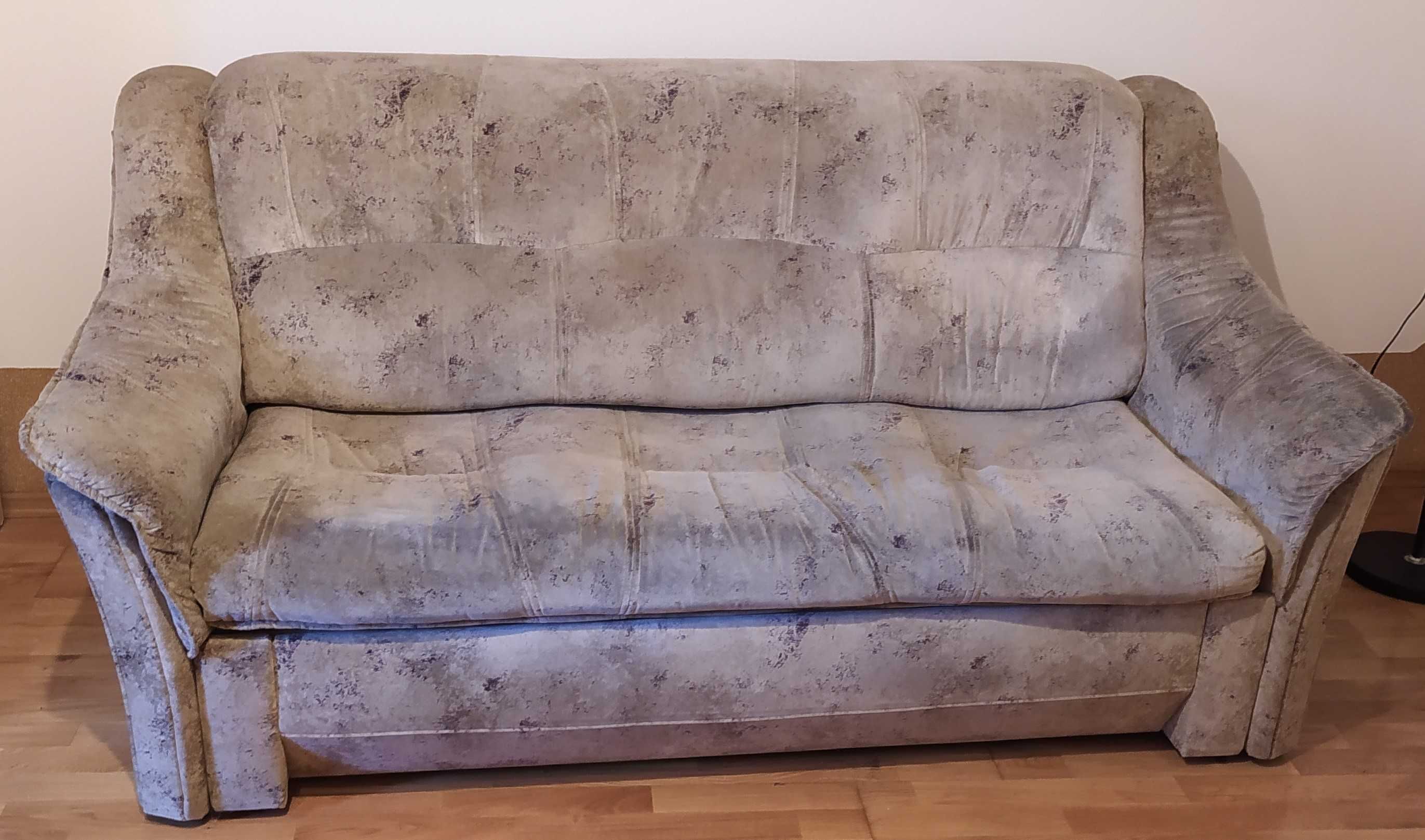 Sofa rozkładana z fotelem za darmo