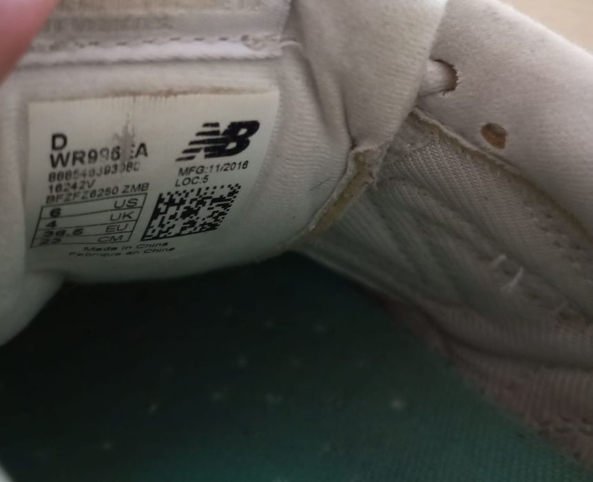 New Balance Tamanho 36.5