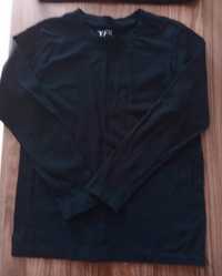 Czarna koszulka i czarna bluzka 134/140