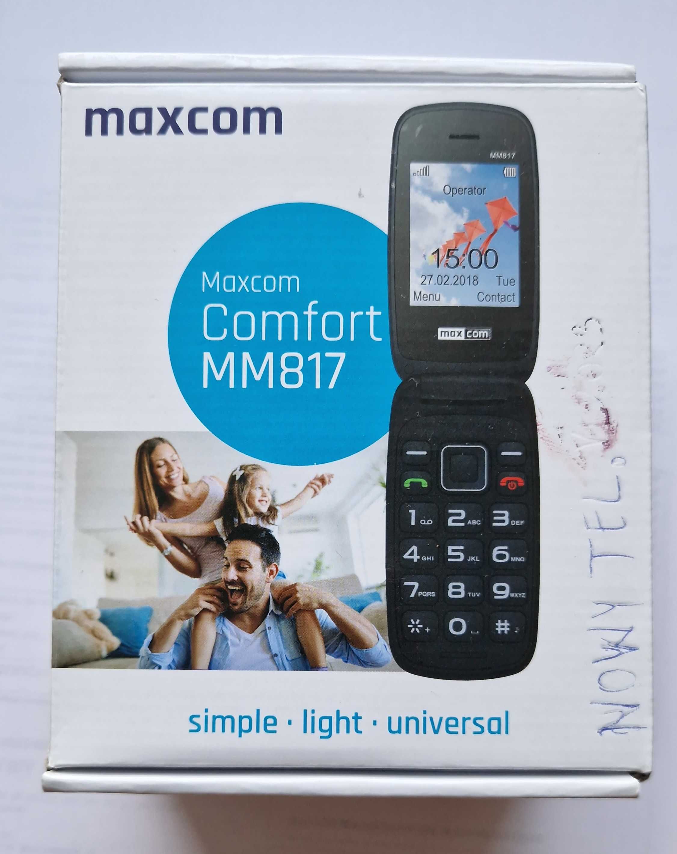 Telefon Maxcom MM817 - prosty dla Seniora - Wrocław