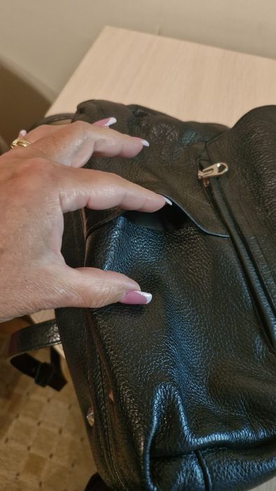 Натуральная кожаная сумочка