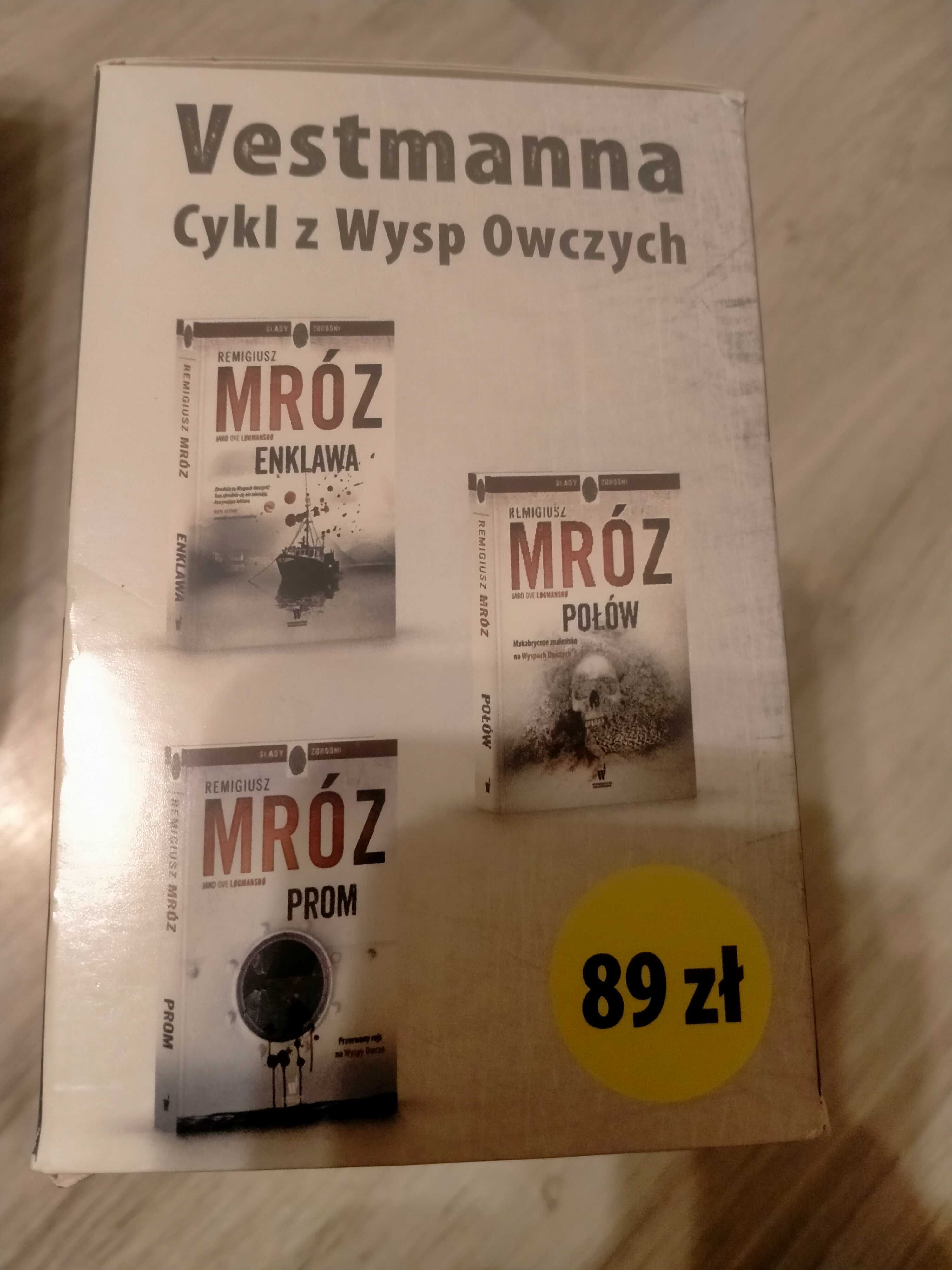 Trylogia Mróz enklawa połów prom