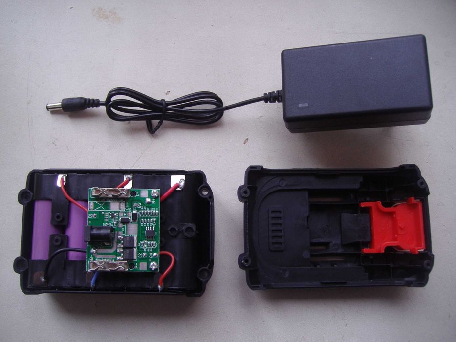 Аккумулятор Li-ion 18v-20v и под него зарядное устройство 18v-21v